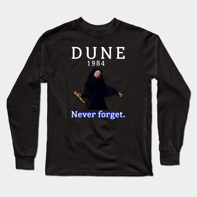 Dune 1984 Long Sleeve T-Shirt by Digital GraphX